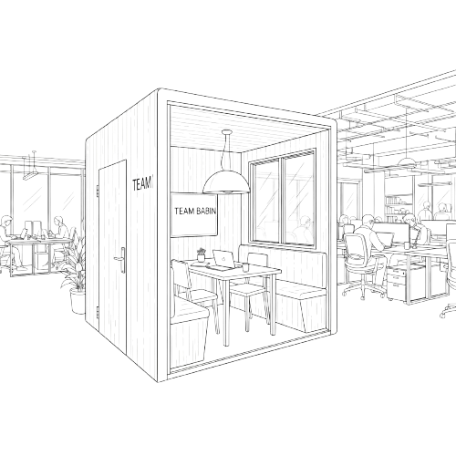 Co-working Team Cabin Vadodara Kahaani