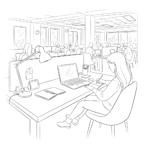 Co-working Flex Desk Vadodara Kahaani